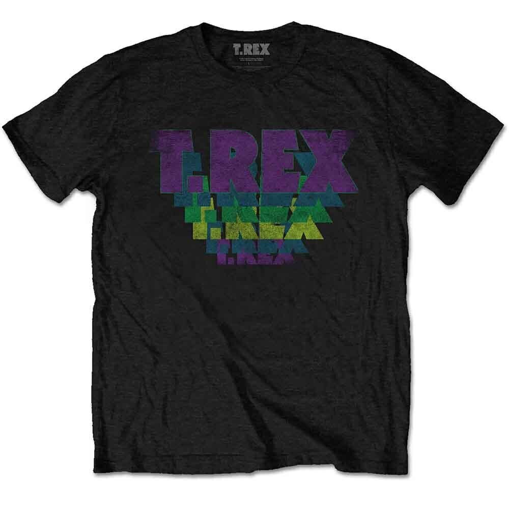Skjorte T. Rex Stacked Logo Black XL Skjorte