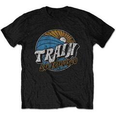 T-Shirt Train Wave Black M T-Shirt
