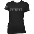 Tool Eyes Logo (Sleeve Print) Black S Ladies T-Shirt
