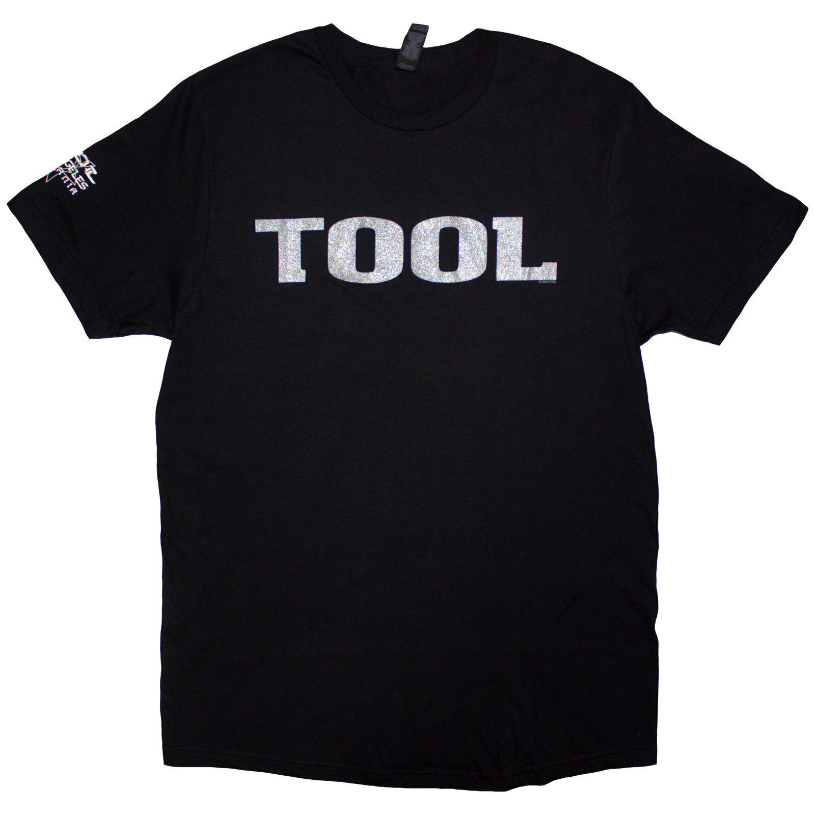 T-särk Tool Metallic Silver Logo (Sleeve Print) Black S T-särk