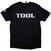 T-shirt Tool Metallic Silver Logo (Sleeve Print) Black XL T-shirt