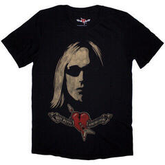 T-shirt Tom Petty & The Heartbreakers Shades & Logo (Soft Hand Inks) Black XL T-shirt