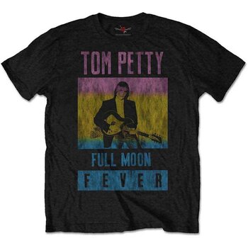 T-Shirt Tom Petty & The Heartbreakers Full Moon Fever Black 2XL T-Shirt - 1
