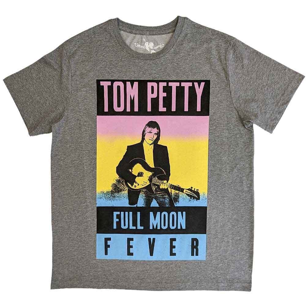 Camiseta de manga corta Tom Petty & The Heartbreakers Full Moon Fever (Soft Hand Inks) Sports Grey S Camiseta de manga corta