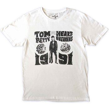 T-Shirt Tom Petty & The Heartbreakers Great Wide Open Tour White L T-Shirt - 1