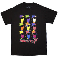 T-shirt Tom Petty & The Heartbreakers Nine Toms Black XL T-shirt