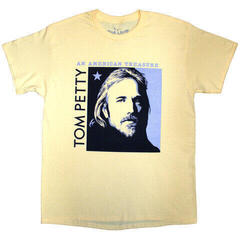 T-Shirt Tom Petty & The Heartbreakers American Treasure Yellow XL T-Shirt