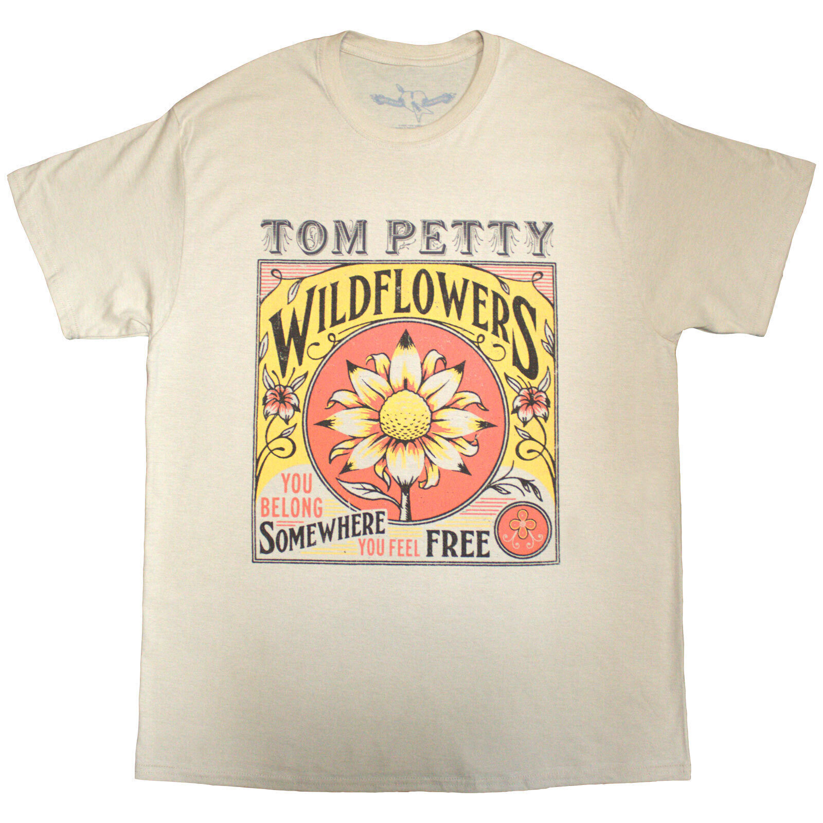 T-särk Tom Petty & The Heartbreakers Wildflowers Sand S T-särk