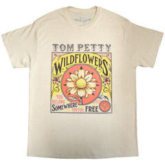 T-Shirt Tom Petty & The Heartbreakers Wildflowers Sand XL T-Shirt