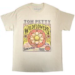 T-Shirt Tom Petty & The Heartbreakers Wildflowers Sand 2XL T-Shirt