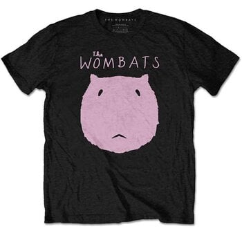 Marškinėliai The Wombats Logo Black S Marškinėliai - 1