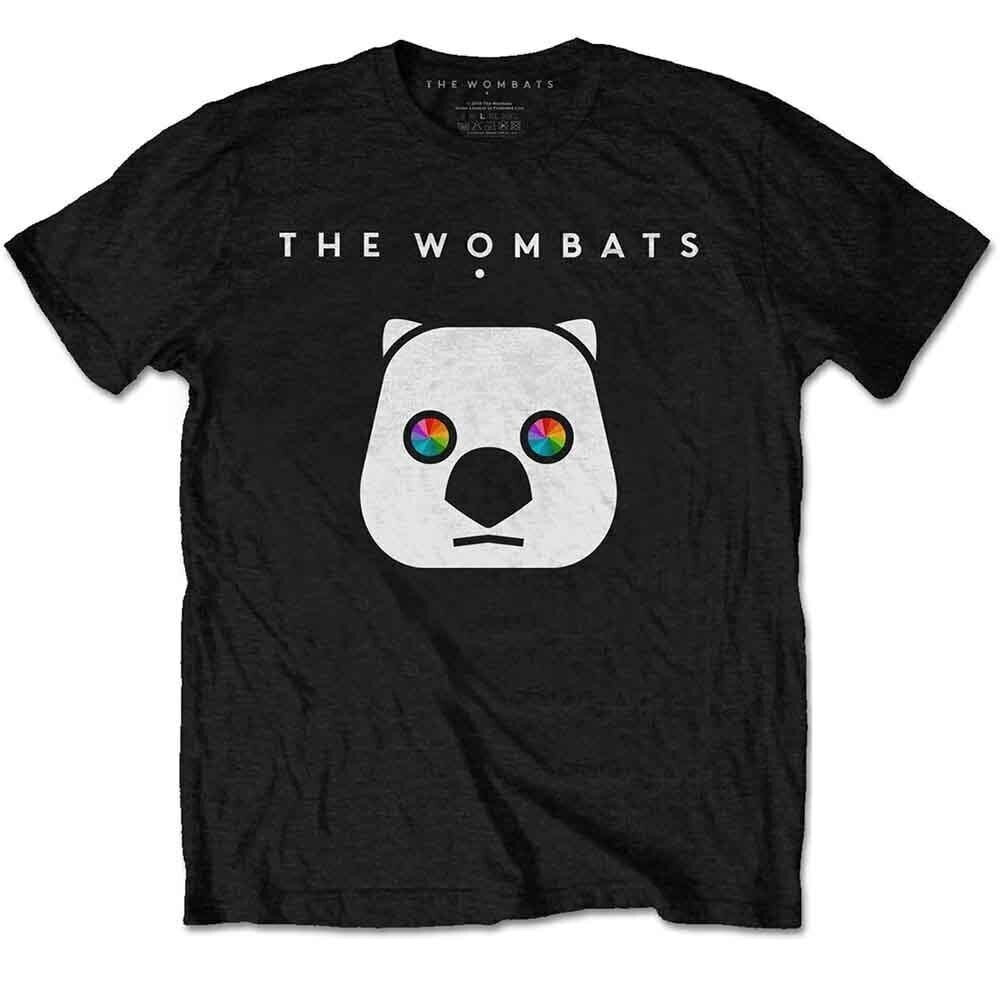 T-Shirt The Wombats Rainbow Eyes Black L T-Shirt