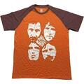 The Who Faces Raglan Brown & Orange XL Paita