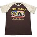 The Who Invades America Raglan Brown & Natural L T-Shirt