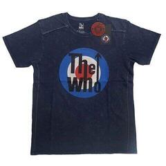 T-Shirt The Who Target Logo (Wash Collection) Navy Blue L T-Shirt