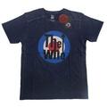The Who Target Logo (Wash Collection) Navy Blue XL Сорочка