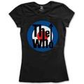 The Who Target Classic Black L De mujer Camiseta de manga corta