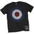 T-Shirt The Who Target Distressed Black L T-Shirt