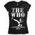 Skjorte The Who British Tour 1973 Black XL Dame Skjorte