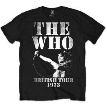 Shirt The Who British Tour 1973 Black M Shirt - 1