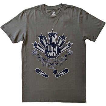 T-shirt The Who Pinball Wizard Flippers Charcoal Grey XL T-shirt - 1