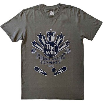 T-shirt The Who Pinball Wizard Flippers Charcoal Grey 2XL T-shirt - 1