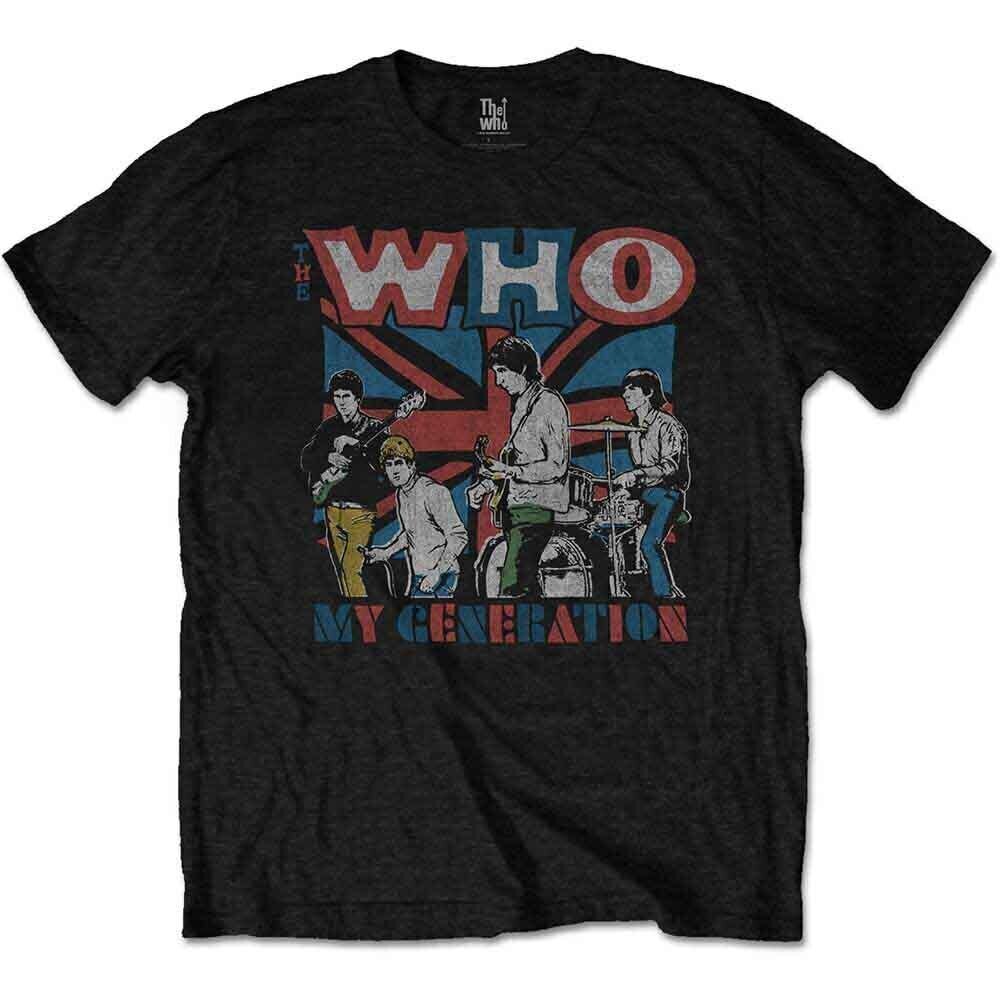 T-shirt The Who My Generation Sketch Black XL T-shirt