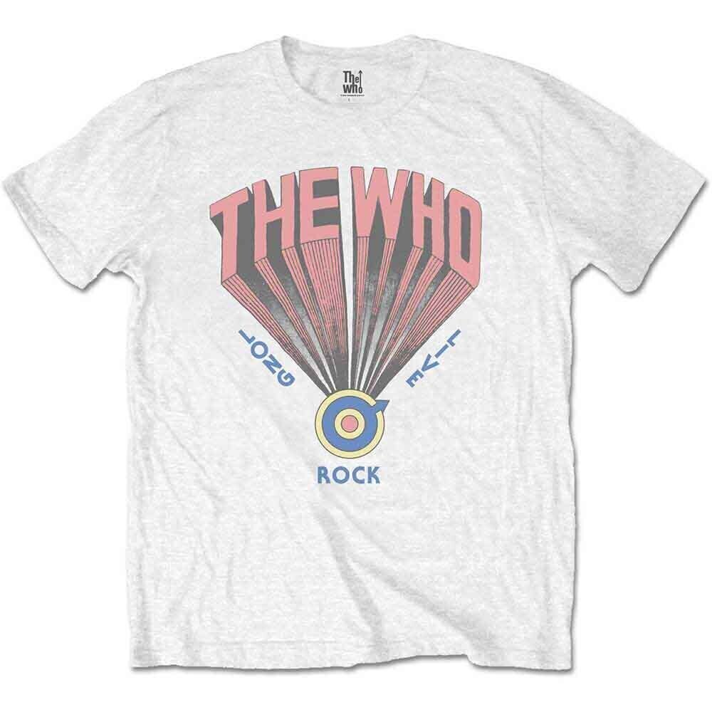 Skjorte The Who Long Live Rock White S Skjorte