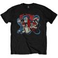 The Who Groovy Border Black L T-Shirt