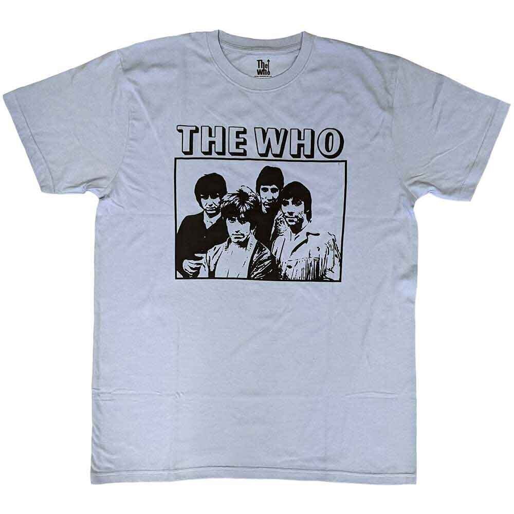 Tričko The Who Band Photo Frame Blue L Tričko