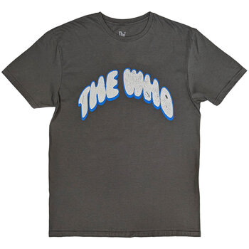 Camiseta de manga corta The Who Flag Cartoon (Back Print) Charcoal Grey S Camiseta de manga corta - 1