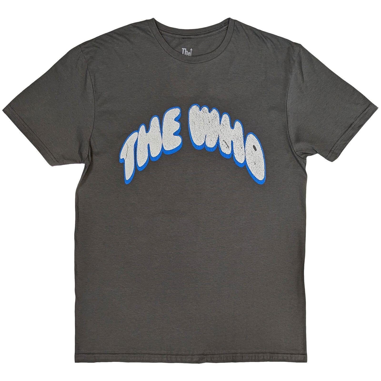 T-skjorte The Who Flag Cartoon (Back Print) Charcoal Grey L T-skjorte