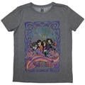The Who Psych Floral Grey S Donna Maglietta