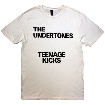 Tricou The Undertones Teenage Kicks Text Natural XL Tricou - 1