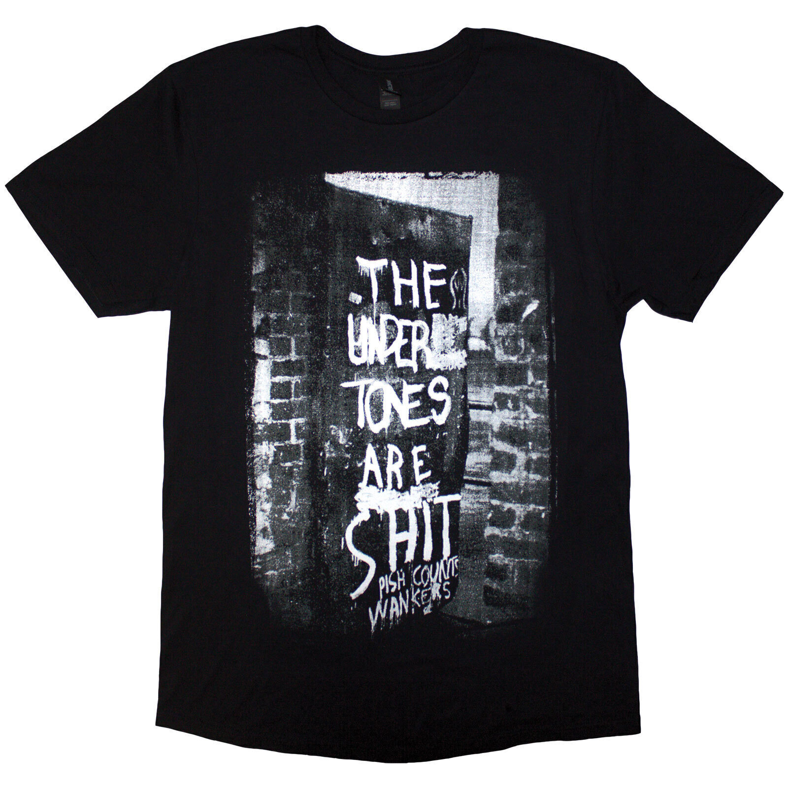 T-Shirt The Undertones Graffiti Black S T-Shirt