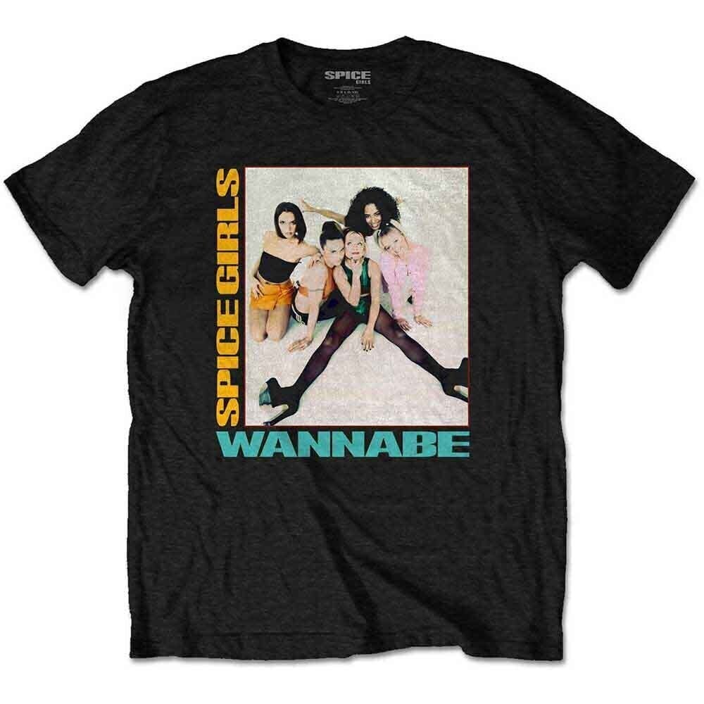 T-shirt Spice Girls Wannabe Black S T-shirt