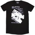 Sex Pistols Manchester Flyer Dress Black S Moteriški Marškinėliai