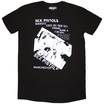 Skjorte Sex Pistols Manchester Flyer Dress Black L Dame Skjorte - 1