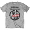 Sex Pistols Never Mind The Bollocks Live Grey L T-Shirt
