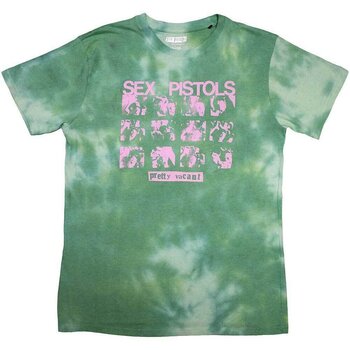 T-shirt Sex Pistols Pretty Vacant (Wash Collection) Green M T-shirt - 1