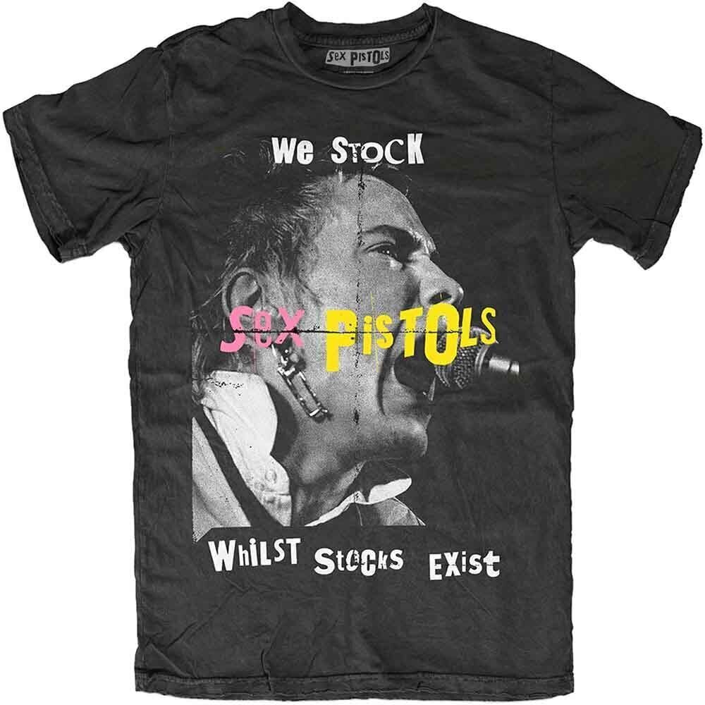 T-särk Sex Pistols We Stock Black L T-särk