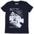 T-shirt Sex Pistols Manchester Flyer Navy Blue L Feminino T-shirt
