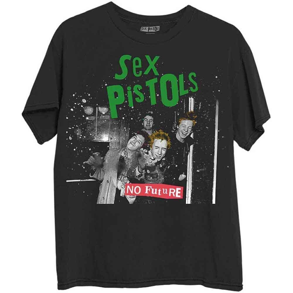 Camiseta de manga corta Sex Pistols Cover Photo Black M Camiseta de manga corta