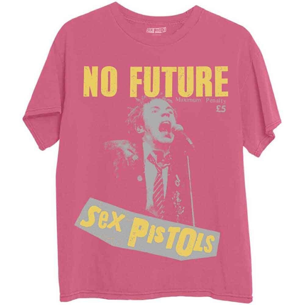T-shirt Sex Pistols No Future Pink XL T-shirt