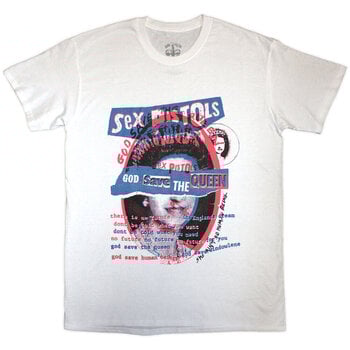 Košulja Sex Pistols God Save The Queen Overlay White S Košulja - 1