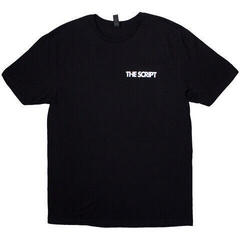 T-shirt The Script Satellites & Pocket Logo (Back Print) Black XL T-shirt