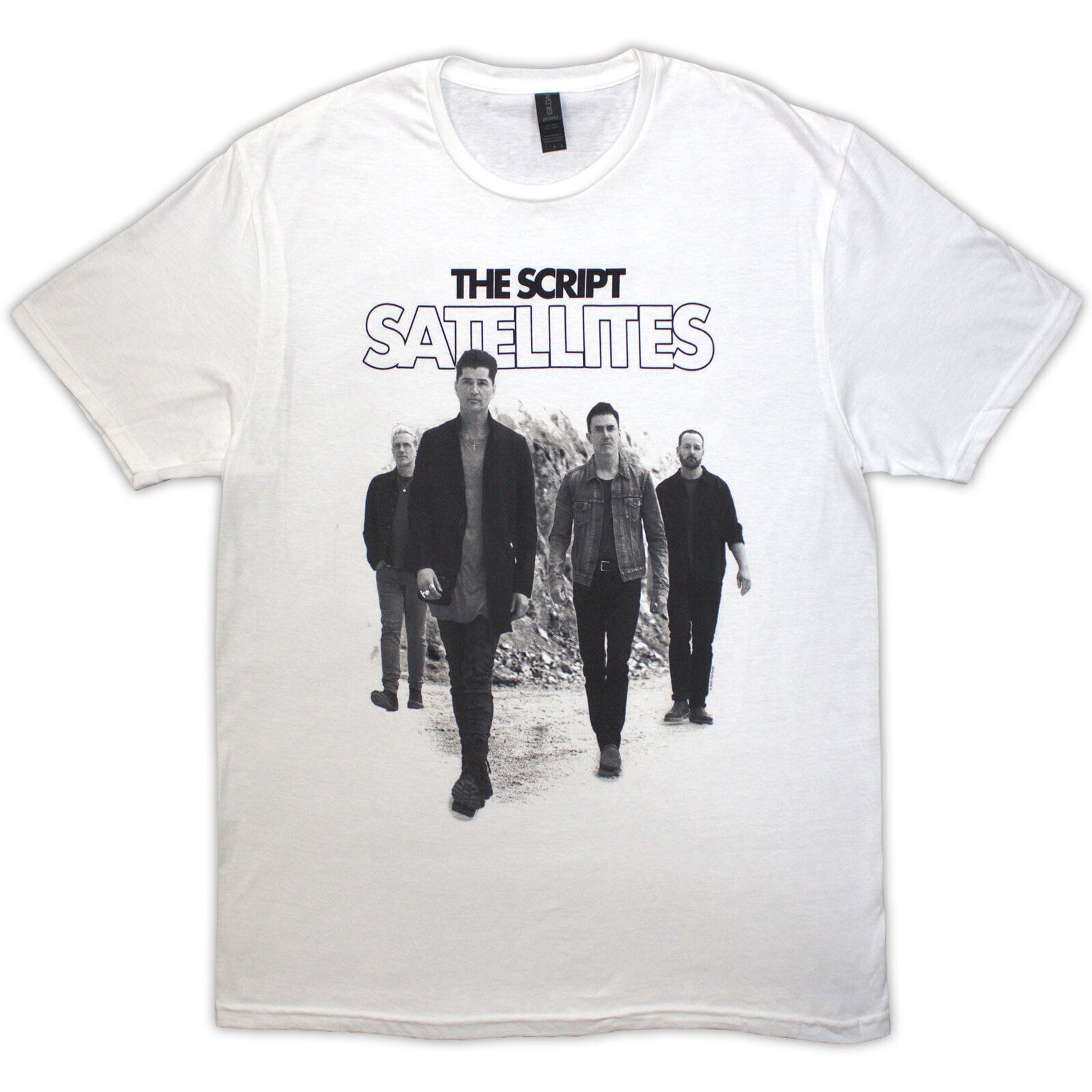 T-shirt The Script Satellites Photo White L T-shirt