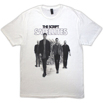 T-shirt The Script Satellites Photo White 2XL T-shirt - 1