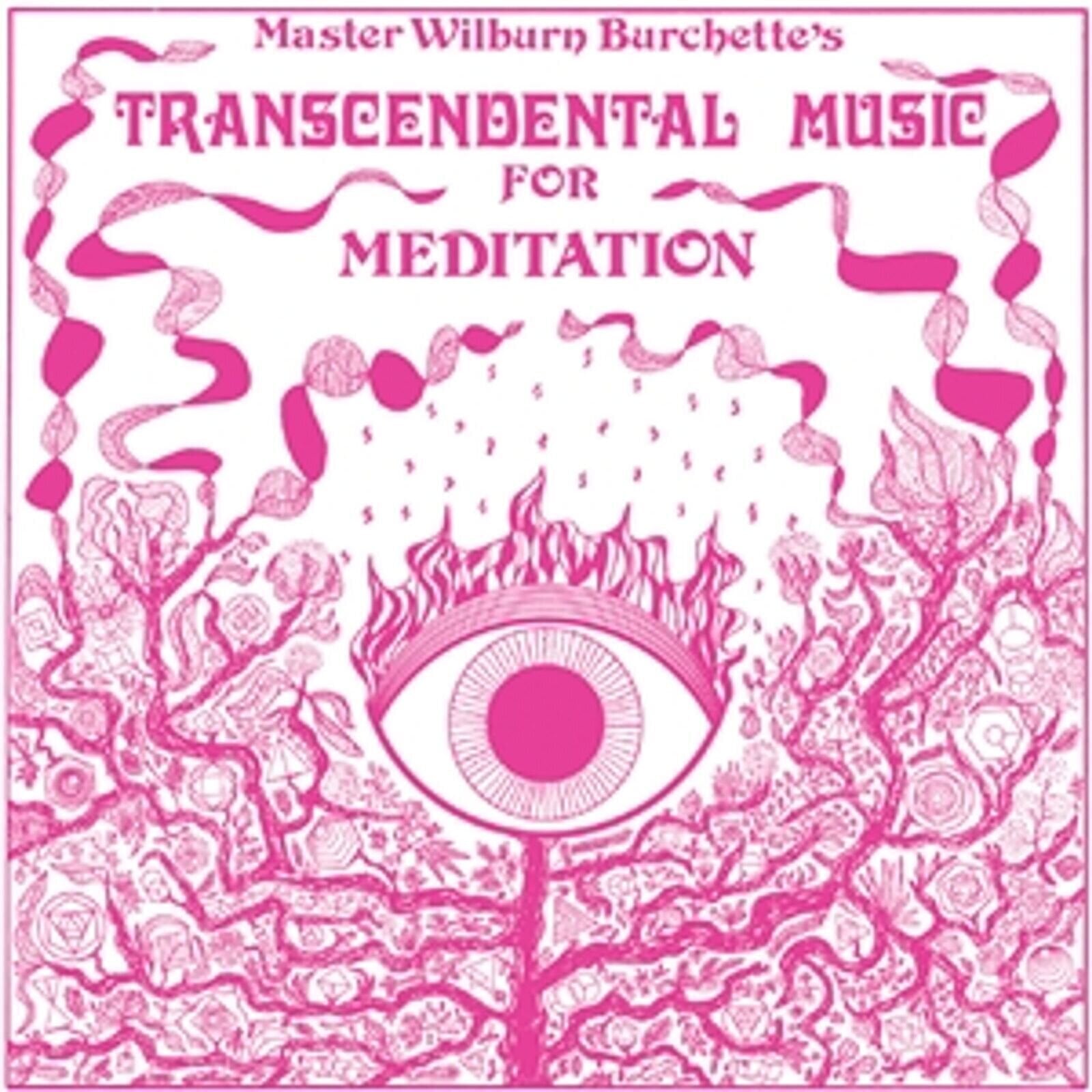 Disco de vinil Master Wilburn Burchette - Transcendental Music For Meditation (Reissue) (Milky Clear Psychic Truth Coloured) (LP)