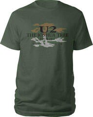 T-Shirt U2 Joshua Tree Logo 2017 (Back Print & Ex-Tour)